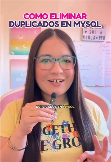 como eliminar duplicados en mysql #mysql #distinct #sql #basededatos #sqlninjapro