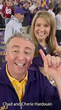 Supercut of LSU fan reactions to 2-point conversion to beat Alabama
