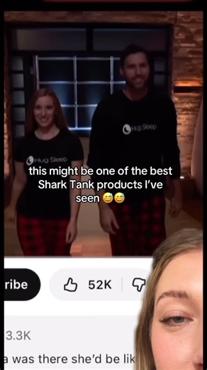 Hug Sleep on Instagram: "best shark tank product EVER 🤣 #hugsleep #sleep #adultswaddle #anxiousgirlie #lifewithanxiety"