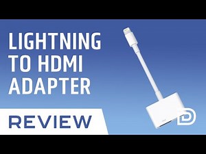 iPhone to TV iPad to TV | Apple Lightning to HDMI Adapter