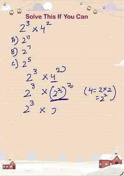 Exponents Made Easy: Can You Solve This Power Puzzle? #planetspark