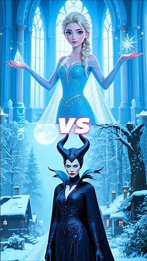 Elsa vs Maleficent: Mistress of Evil 😈 Fight