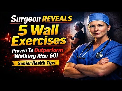 Surgeon REVEALS 5 Wall Exercises Proven To Outperform Walking After 60 Senior Health Tips