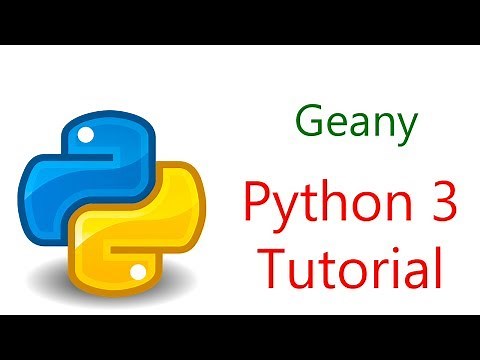 Geany Editor for Python 3 (Raspbian Linux)
