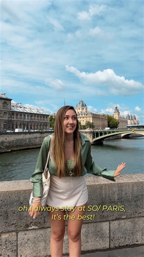 Some people have a favorite café. Solène has a favorite hotel ✨ And you… what’s your favorite stay? 🏨💛 Discover the SO/Paris on ALL.com! #foryou #parishotel #paristravel #allaccor