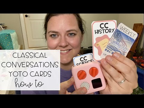 How to Put Classical Conversations Memory Work on a Yoto Card