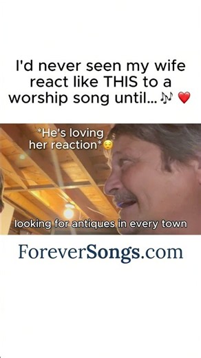 "I'd never seen my wife react to a song like this." 🎶❤️