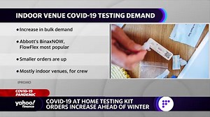 At-home COVID-19 test kit orders soar ahead of winter