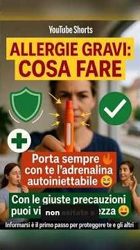 ALLERGIE AI FARMACI #shorts #farmaci
