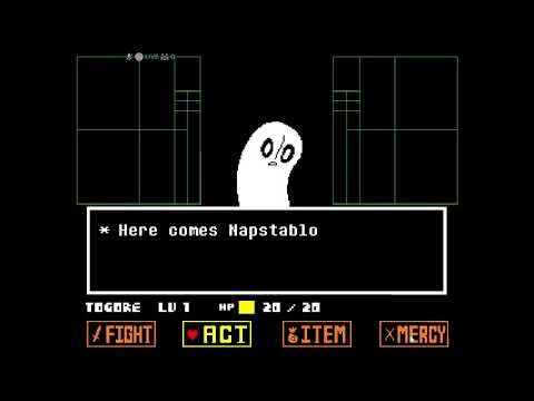 Napstablook - Undertale Mini-Boss