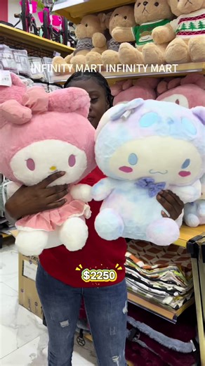 INFINITY MART 📍32 Eastwood Park Rd, Kingston WhatsApp：876-875-7111#teddybear #hellokitty #melody