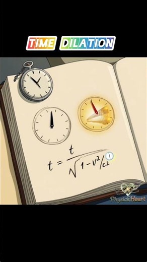 Time dilation #physics #timedilation #explorephysics #science