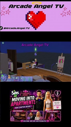 The Sims 2 💔 Jealousy, BIG Promotion & Exploring Downtown! |Legacy Collection EP.3 #cozygaming #sims