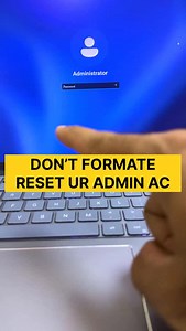How to reset administrator password on windows PC! #pctipsandtricks #drtechcto #window11 #reelindia #shorts | Techoilyas