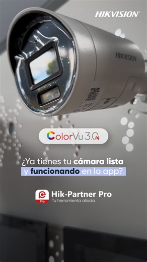 🤩 Tienes una cámara ColorVu 3.0 de Hikvision, diseñada para capturar el mundo con colores vibrantes incluso en la oscuridad, pero… ¿No puedes verla en tu app? 🚀 Este es el momento de conectar tu tecnología con su máximo potencial. 📲 Vincular tu cámara a Hik-Partner Pro es el primer paso para desbloquear capacidades que transforman la vigilancia en una experiencia inteligente y accionable. Activa un ecosistema donde cada grabación cuenta una historia con fidelidad de color extrema. 🎨 https://