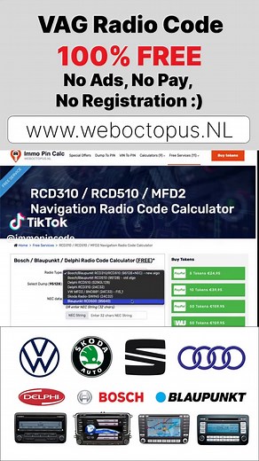 Unlock Your Skoda or VW Radio: Free Code Calculator