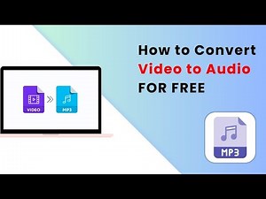 How to Convert Video to Audio FOR FREE | How to Convert MP4 to MP3 - Full Guide