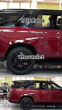 2026 Chevrolet Tahoe #automobile