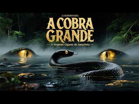 A COBRA GRANDE: A Serpente Gigante da Amazônia | A Lenda Real que Ainda Assombra os Rios da Floresta