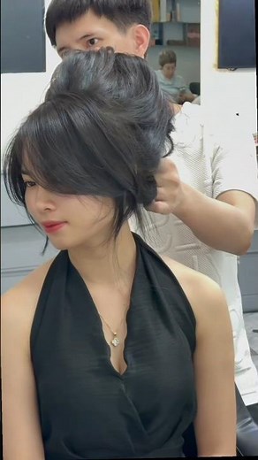 The Perfect Curtain Bangs Transformation! ✂️✨