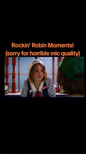 ROCKIN' ROBIN #STRANGERTHINGS #rockinrobin #robinbuckley #robin