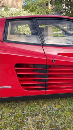 The Ferrari Testarossa: 80s Icon, Still Legendary 🇮🇹