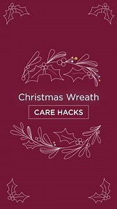Here are our top tips for keeping your Christmas wreath thriving all festive season long ✨🌿 | Interflora UK