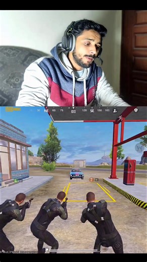 Pheki Blender halky me ly rhy thy Vector ko🤣😂 #GamingReaction #pubg #foryou #reaction #tiktokgaming