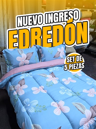 🛏️✨ EDREDÓN – SET DE 5 PIEZAS ✨🛏️ Renueva tu cama con un set completo y bien presentado 🏡 ✔️ 5 piezas completas ✔️ Cómodo y práctico ✔️ Ideal para el uso diario ✔️ Excelente presentación para tu dormitorio 💤 Más comodidad y mejor descanso todos los días 📍 Av. Parinacochas 1442 con Av. México – La Victoria 📞 WhatsApp: 919 723 072 / 902 261 875 / 998 160 922 #edredon #100%algodon #casaleo #setde5piezas #edredondeverano