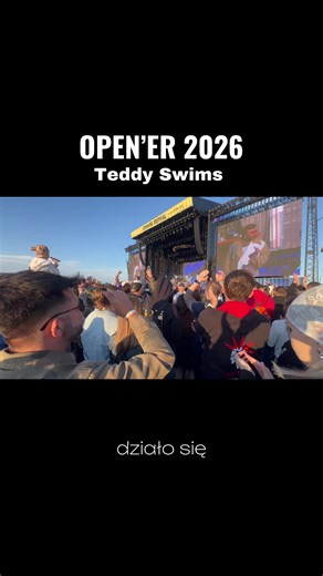 Teddy Swims na Open’er Festival 2026 – niesamowity koncert