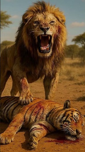 Lion vs Tiger Battle Shocks Everyone!