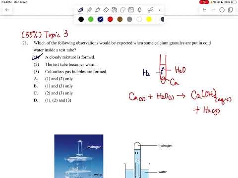 HKDSE Chemistry 2015 Paper 1A Q21
