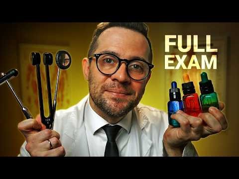 ASMR | Extremely Detailed Cranial Nerve Exam 🩺 (40+ Minutes of Relaxation)