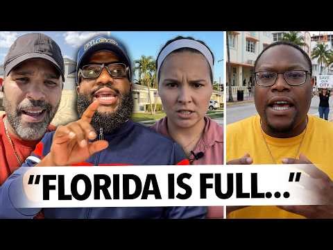 "Florida Is Full, Stop Moving Here From New York, Los Angeles..." Natives Complain About Development