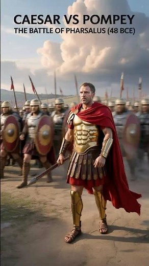 “CAESAR vs POMPEY — The Battle of Pharsalus 48 BC
