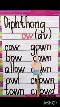 Let's Practice Reading / Diphthong