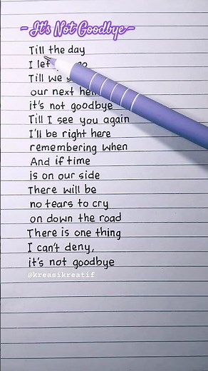 It’s Not Goodbye – Learn Emotional English Phrases 🌅 | Laura Pausini’s Heartfelt Lyrics