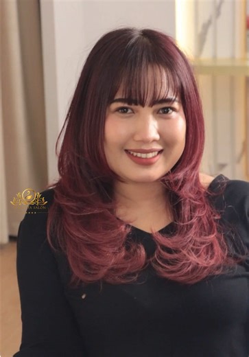 Transformasi Rambut untuk Pipi Chubby