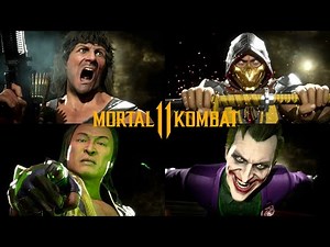 Mortal Kombat 11 - All Character Victory Poses (4K 60FPS)