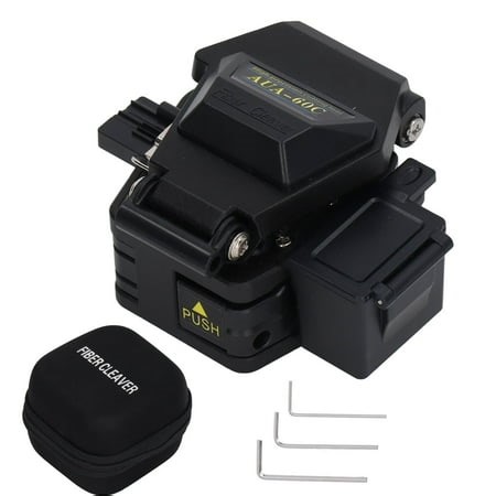 Fiber Optic Cutter, Fiber Cleaver Kit Hot Melting Cold Splicing 16 Cutting Faces Automatic Back  For Wire - Walmart.ca