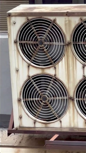 Old ~20" commercial condenser fans