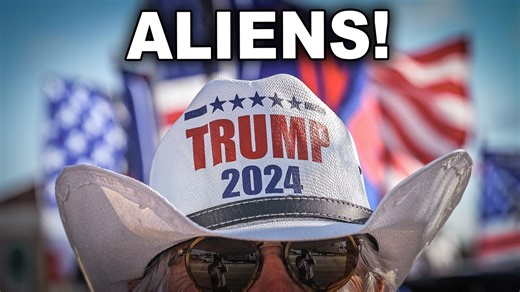 1.7K views · 52 reactions | MAGA Brains Scrambled By 'Alien' Influence? #Aliens #Trump | Rebel HQ | Facebook
