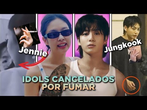 IDOLS Who Were CANCELED For SMOKING In KPOP!
