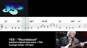 253K views · 1.5K reactions | Yes "Roundabout" Original Chris Squire isolated bass track + video tab (partial) Get the full version with original backing track at https://www.patreon.com/posts/yes-roundabout-7104581 | Alberto Rigoni Music | Facebook