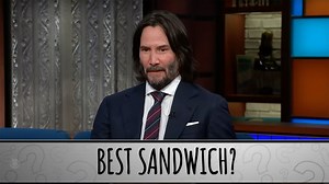 Keanu Reeves takes Stephen Colbert's Questionert