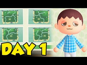 Animal Crossing New Horizons Gameplay Day 1 - The Perfect Playthrough