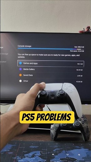 PS5 Storage Problem #playstationgamer