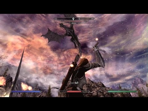 Skyrim Defeating Alduin