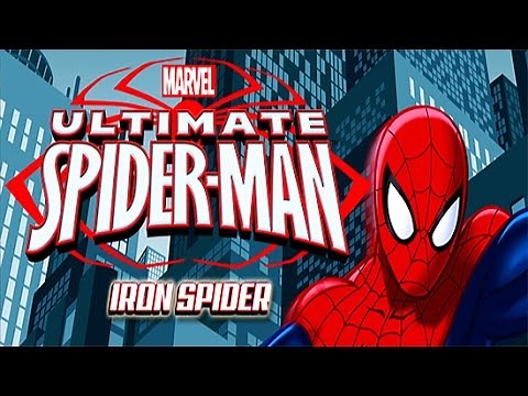 Ultimate Spiderman: Iron Spider - Spiderman Game For Kids