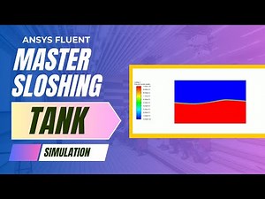 ANSYS Fluent Tutorial: 2D Sloshing Tank (VOF + Dynamic Mesh) | Complete Step-by-Step
